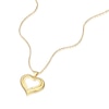 Thumbnail Image 2 of Sterling Silver & 9ct Yellow Gold Bonded Heart Pendant