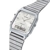 Thumbnail Image 4 of Casio x Liberty Collaberation AQ-230ELT-7AER White Rectangular Dial Patterned Stainless Steel Bracelet Watch