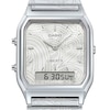 Thumbnail Image 5 of Casio x Liberty Collaberation AQ-230ELT-7AER White Rectangular Dial Patterned Stainless Steel Bracelet Watch