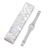 Thumbnail Image 9 of Casio x Liberty Collaberation AQ-230ELT-7AER White Rectangular Dial Patterned Stainless Steel Bracelet Watch