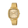 Thumbnail Image 1 of Casio LTP-B166G-9AVEF Classic Analogue Gold-Tone Square Dial Golden Bracelet Watch