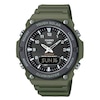 Thumbnail Image 1 of Casio AQ-S820W-3BVEF Solar Series Green Dial Green Resin Strap Watch