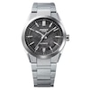 Thumbnail Image 2 of Edifice EFK-100CD-1AEF Mechanical Black Dial Silver-Tone Bracelet Watch