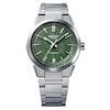 Thumbnail Image 2 of Edifice EFK-100D-3AEF Mechanical Green Dial Silver-Tone Bracelet Watch