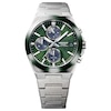 Thumbnail Image 2 of Edifice EFS-S650D-3AEF Ceramic Bezel Green Dial Silver-Tone Bracelet Solar Watch
