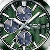 Thumbnail Image 3 of Edifice EFS-S650D-3AEF Ceramic Bezel Green Dial Silver-Tone Bracelet Solar Watch
