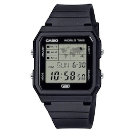 Casio LF-30W Digital Black Square Dial & Strap Watch