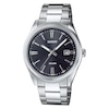 Thumbnail Image 1 of Casio MTP-1302PD-1A1VEF Classic Analogue Black Dial Silver-Tone Bracelet Watch