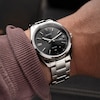 Thumbnail Image 3 of Casio MTP-1302PD-1A1VEF Classic Analogue Black Dial Silver-Tone Bracelet Watch