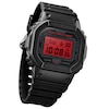 Thumbnail Image 2 of G-Shock DW-5600BBR-1ER Origin 5600 Series Red Display Black Strap Watch