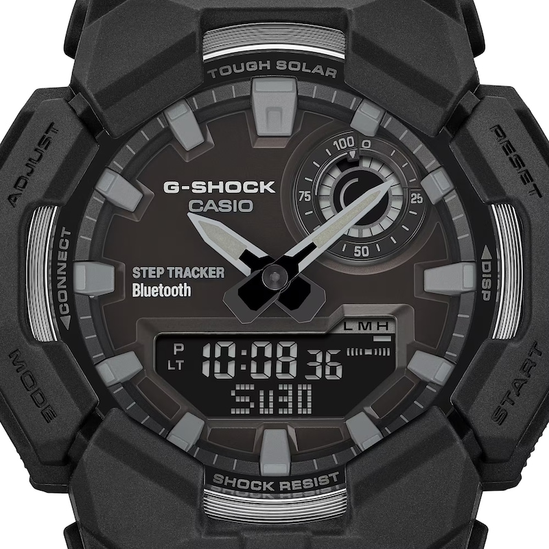Main Image 3 of G-Shock GA-B010-1A1ER Analog Digital Series Black Dial Black Resin Solar Bluetooth Strap Watch