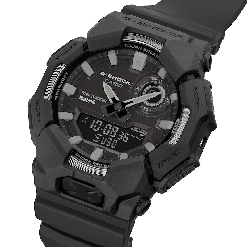 Main Image 4 of G-Shock GA-B010-1A1ER Analog Digital Series Black Dial Black Resin Solar Bluetooth Strap Watch