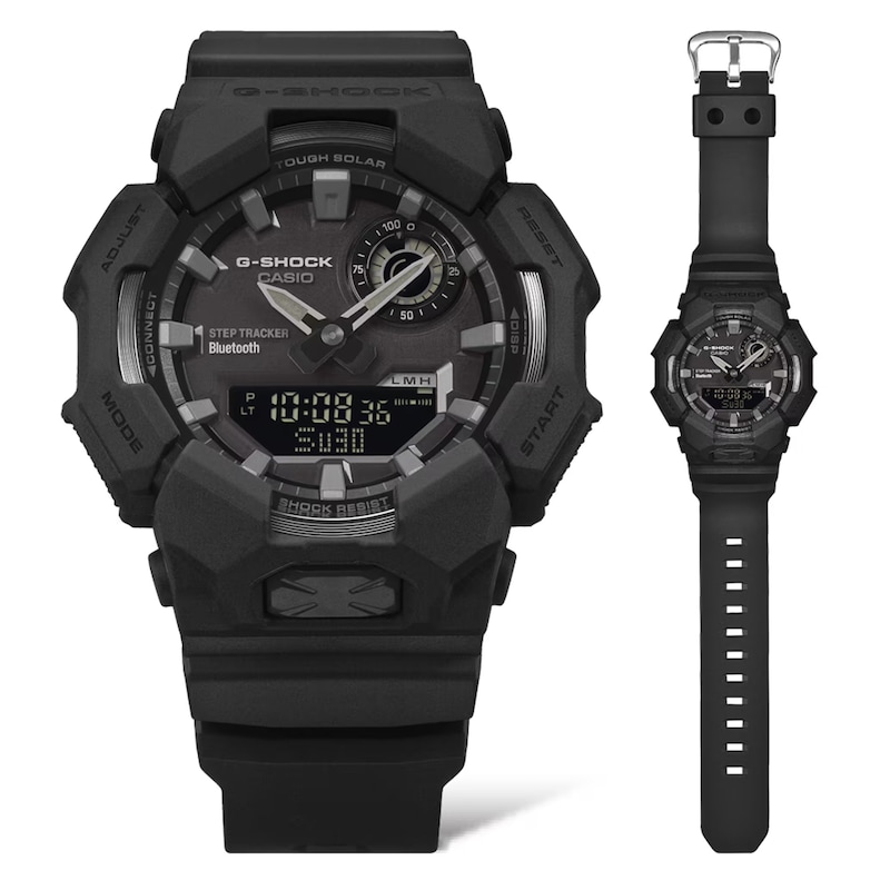Main Image 8 of G-Shock GA-B010-1A1ER Analog Digital Series Black Dial Black Resin Solar Bluetooth Strap Watch