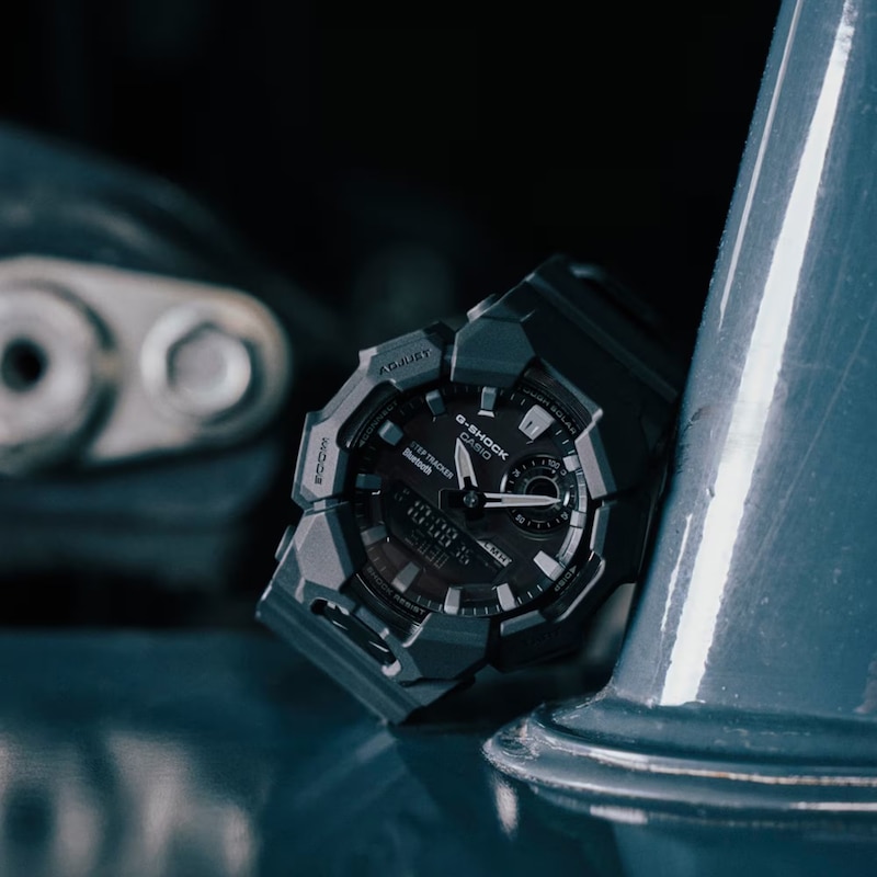 Main Image 10 of G-Shock GA-B010-1A1ER Analog Digital Series Black Dial Black Resin Solar Bluetooth Strap Watch
