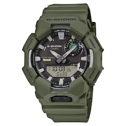 G-Shock GA-B010-3AER Analog Digital Series Black Dial Solar Bluetooth Green Resin Strap Watch