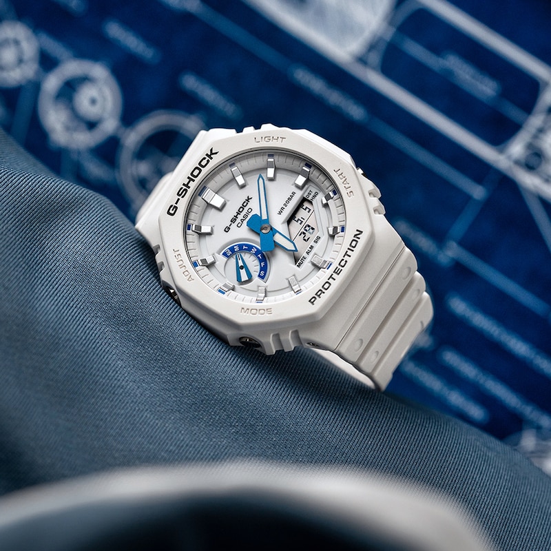 Main Image 3 of Casio G-Shock GA-2100HDS-7AER Fantastic Four White Resin Limited Edition Watch