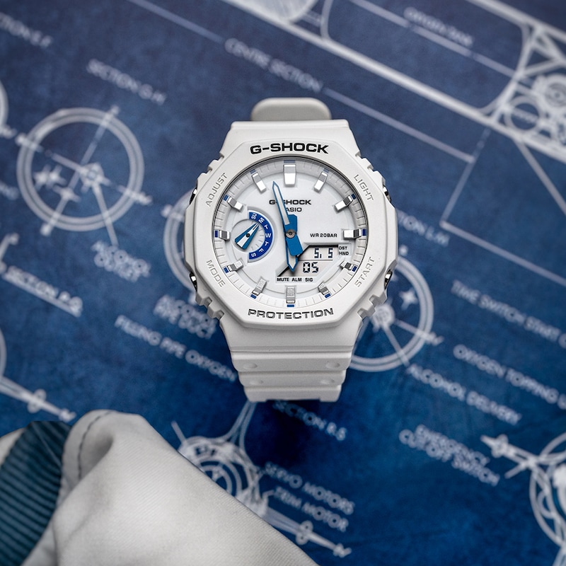 Main Image 4 of Casio G-Shock GA-2100HDS-7AER Fantastic Four White Resin Limited Edition Watch