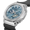 Thumbnail Image 4 of G-Shock GBM-2100A-1A2ER G-Steel 2100 Series Blue Octagonal Dial Black Strap Bluetooth Solar Watch