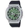 Thumbnail Image 1 of G-Shock GBM-2100A-1A3ER G-Steel 2100 Series Green Octagonal Dial Black Strap Bluetooth Solar Watch