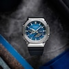 Thumbnail Image 3 of G-Shock GBM-2100A-2BER G-Steel 2100 Series Blue Octagonal Dial Black Strap Bluetooth Solar Watch