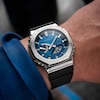 Thumbnail Image 5 of G-Shock GBM-2100A-2BER G-Steel 2100 Series Blue Octagonal Dial Black Strap Bluetooth Solar Watch