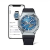 Thumbnail Image 7 of G-Shock GBM-2100A-2BER G-Steel 2100 Series Blue Octagonal Dial Black Strap Bluetooth Solar Watch
