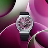 Thumbnail Image 6 of G-Shock GBM-2100A-4BER G-Steel 2100 Series Pink Octagonal Dial Black Strap Bluetooth Solar Watch