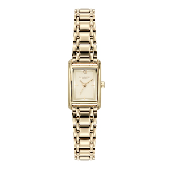 Olivia Burton Petit Grove Ladies' Light Gold IP Bracelet Watch