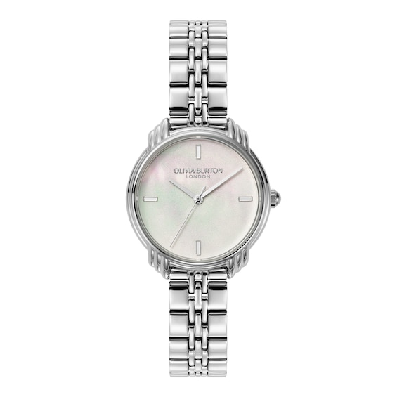 Olivia Burton Art Deco 2.0 30mm Stainless Steel Bracelet Watch