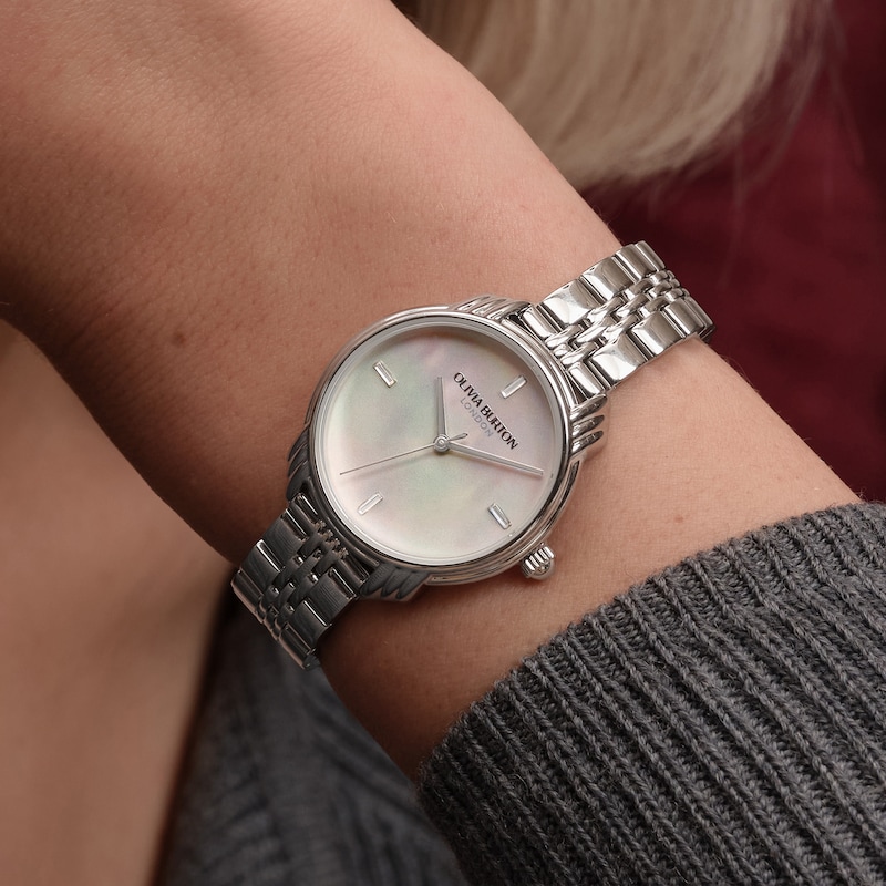 Main Image 3 of Olivia Burton Art Deco 2.0 30mm Stainless Steel Bracelet Watch