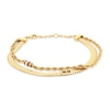 Thumbnail Image 1 of Tommy Hilfiger Women's Gold-Plated Layered Bracelet