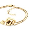 Thumbnail Image 2 of Tommy Hilfiger Women's Gold-Plated Nautical Knot Bracelet