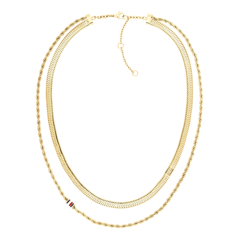 Main Image 1 of Tommy Hilfiger Women's Gold-Plated Layered Necklace