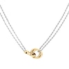Thumbnail Image 1 of Tommy Hilfiger Women's Two Toned Gold-Plated and Stainless Steel Nautical Knot Necklace