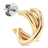 Thumbnail Image 2 of Tommy Hilfiger Women's Gold-Plated Nautical Knot Earrings
