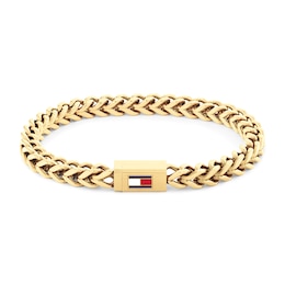 Tommy Hilfiger Men’s Gold Plated Chain Bracelet