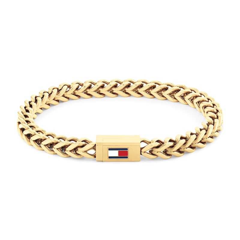 Main Image 1 of Tommy Hilfiger Men’s Gold Plated Chain Bracelet