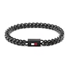 Thumbnail Image 1 of Tommy Hilfiger Men’s Black IP Chain Bracelet
