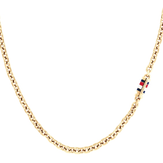 Tommy Hilfiger Men’s Gold Plated Chain Necklace