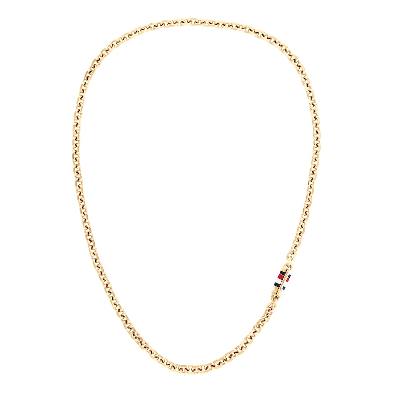 Main Image 2 of Tommy Hilfiger Men’s Gold Plated Chain Necklace