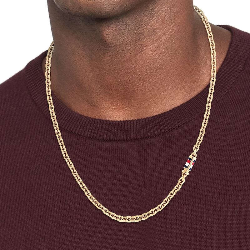 Main Image 3 of Tommy Hilfiger Men’s Gold Plated Chain Necklace