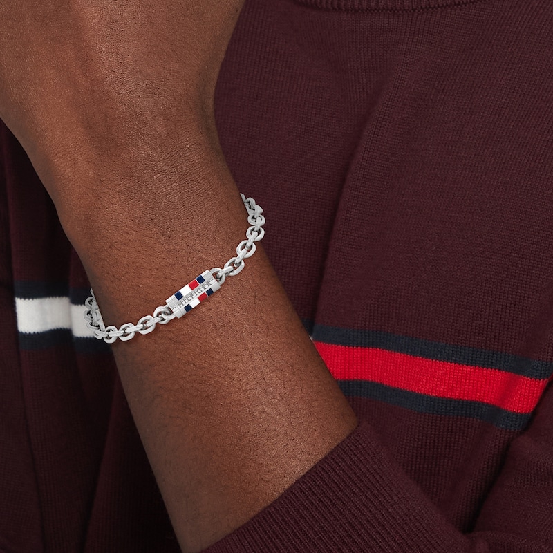 Main Image 3 of Tommy Hilfiger Men’s Stainless Steel Chain Bracelet