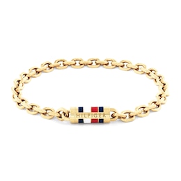 Tommy Hilfiger Men’s Gold Plated Chain Bracelet