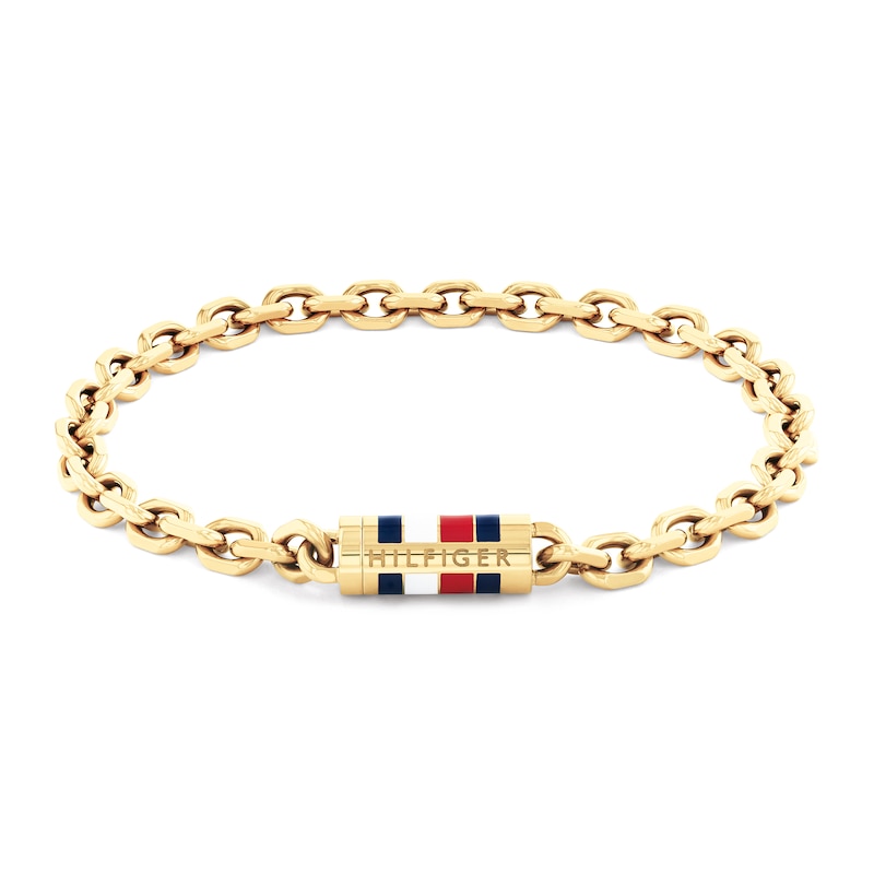 Main Image 1 of Tommy Hilfiger Men’s Gold Plated Chain Bracelet