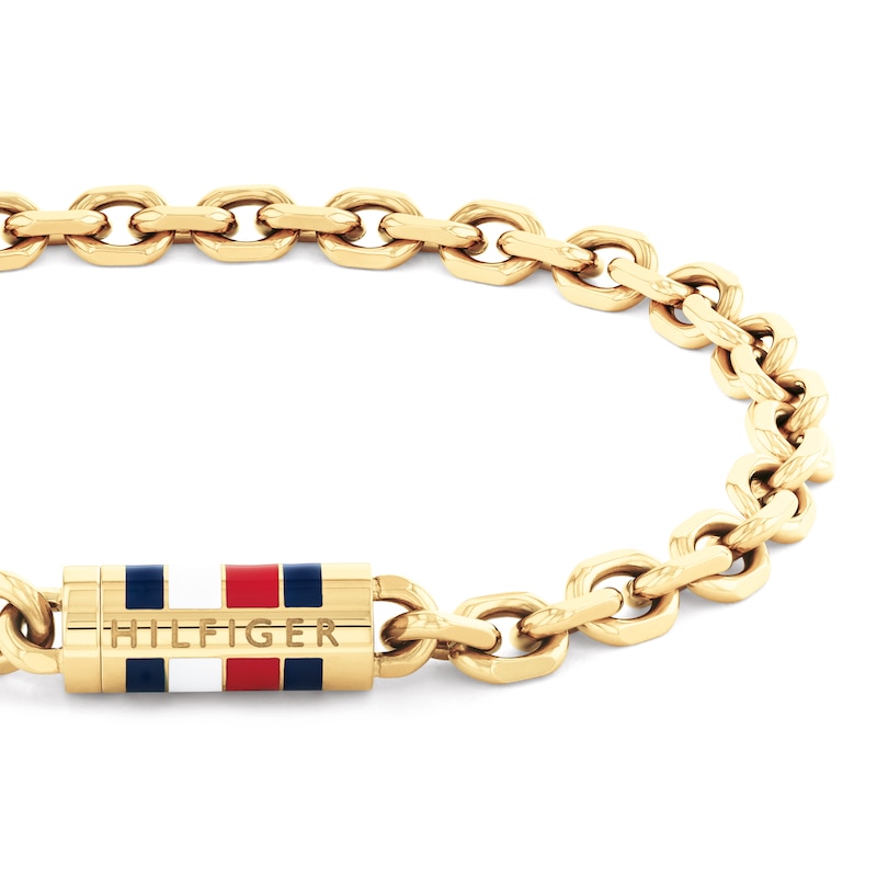 Main Image 2 of Tommy Hilfiger Men’s Gold Plated Chain Bracelet