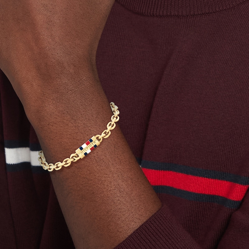 Main Image 3 of Tommy Hilfiger Men’s Gold Plated Chain Bracelet