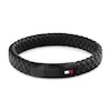 Thumbnail Image 1 of Tommy Hilfiger Men’s Black Braided Bracelet