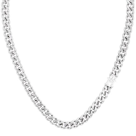 Tommy Hilfiger Men’s Stainless Steel Curb Chain Necklace