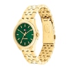 Thumbnail Image 2 of Tommy Hilfiger 30mm Women's Emerald Green Sunray Dial Gold-Plated Bracelet Watch