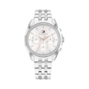 Thumbnail Image 1 of Tommy Hilfiger 36mm Women's Silver Sunray Dial Stainless Steel Bracelet Watch